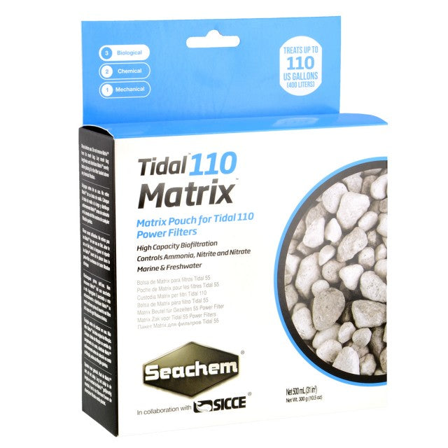 Seachem Tidal 110 Matrix Aquarium Filters 16.9 Oz