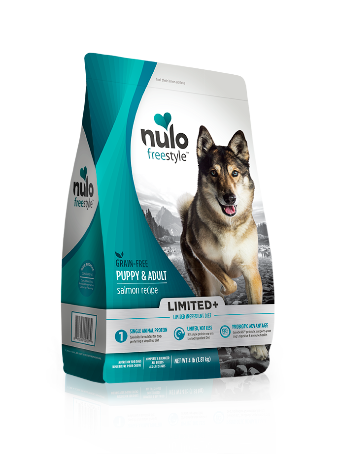 Nulo LIMITED+ Grain Free Dog Food, Salmon, 10lb Bag – Benson's Pet