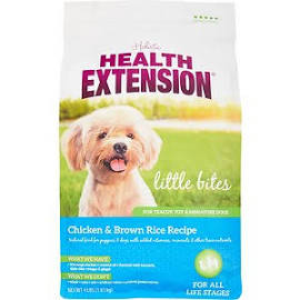 Health Extension Little Bites All Stages Dry Dog Food, 4 Lb