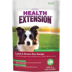 Health Extension Lamb & Brown Rice Recipe Dry Dog Food 1lb