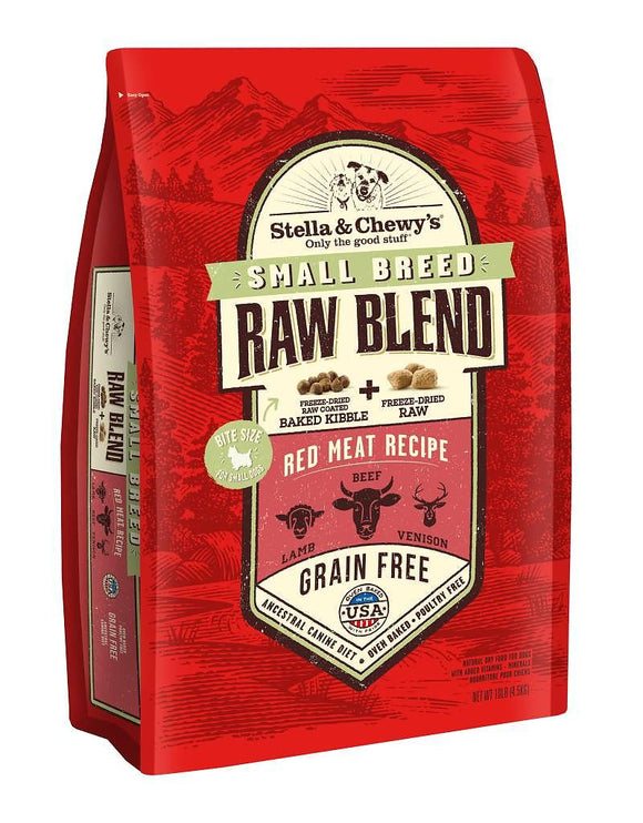 Stella & Chewy's 3.5 lbs Raw Blend Red Meat Small Breed Dog Food