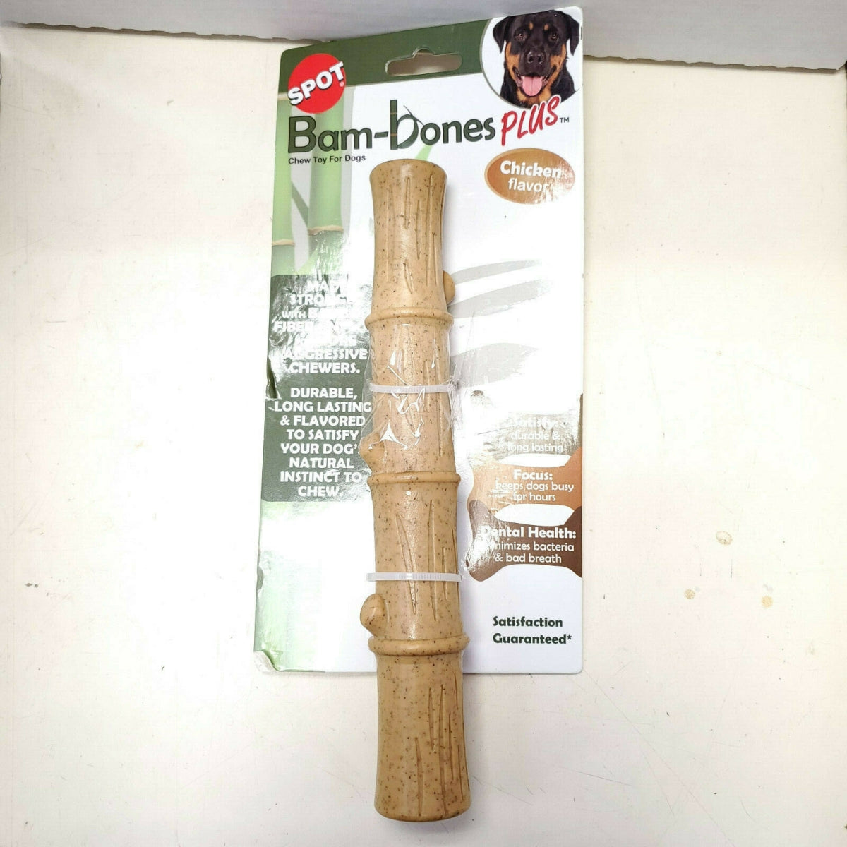 Spot Ethical Pet Dog Chew Bambone plus Stick Chicken 9.5in