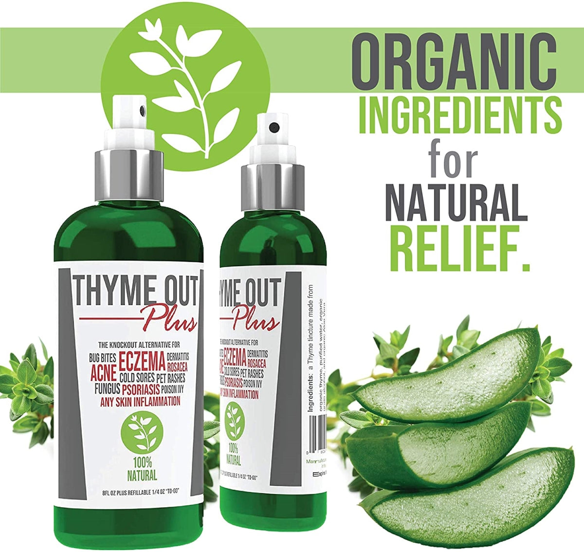 Thyme Out Face & Body Wash 7.1oz