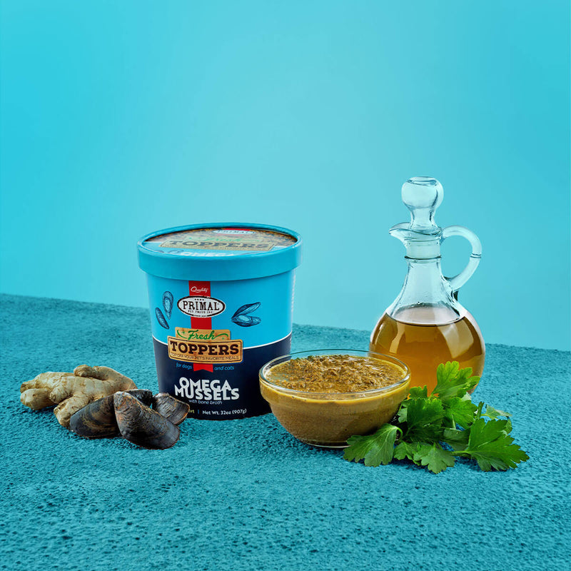 Primal Fresh topper Elixer 32 oz Omega Mussel