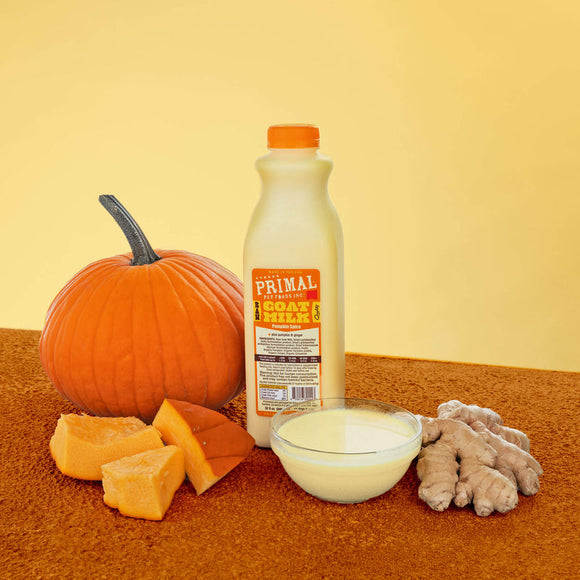 Primal Frozen Goat's Milk 32 oz Pumpkin