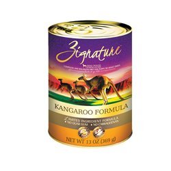 Zignature Kangaroo Canned Dog Food Formula 12/13Oz
