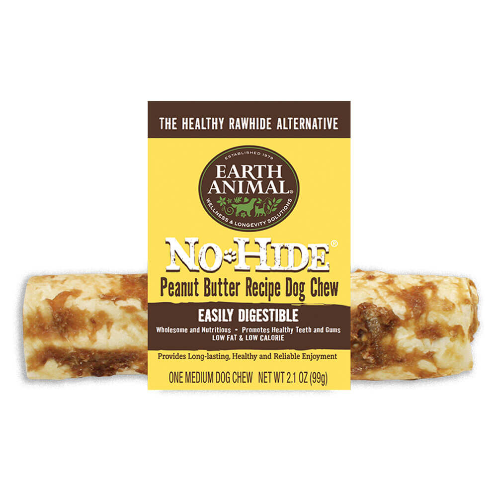 Earth Animal 7 in. No Hide Peanut Butter Dog Food