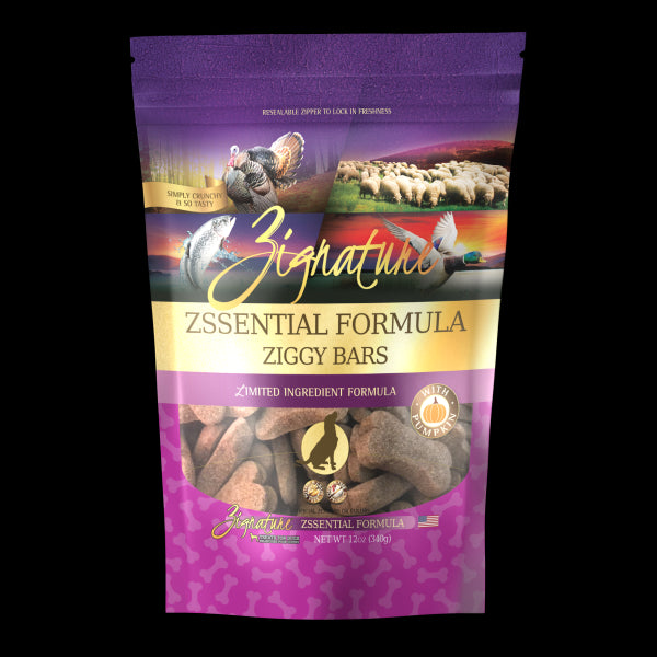 Zignature Zssential Formula Biscuit Dog Treat 12oz Purple (13244)