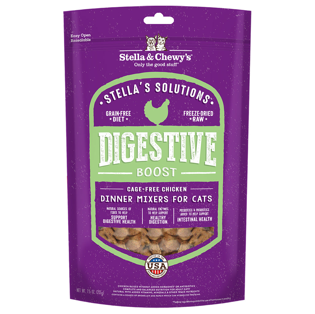 Stella & Chewy's 7.5 oz Boost Chicken Solutions Digestive for Cat