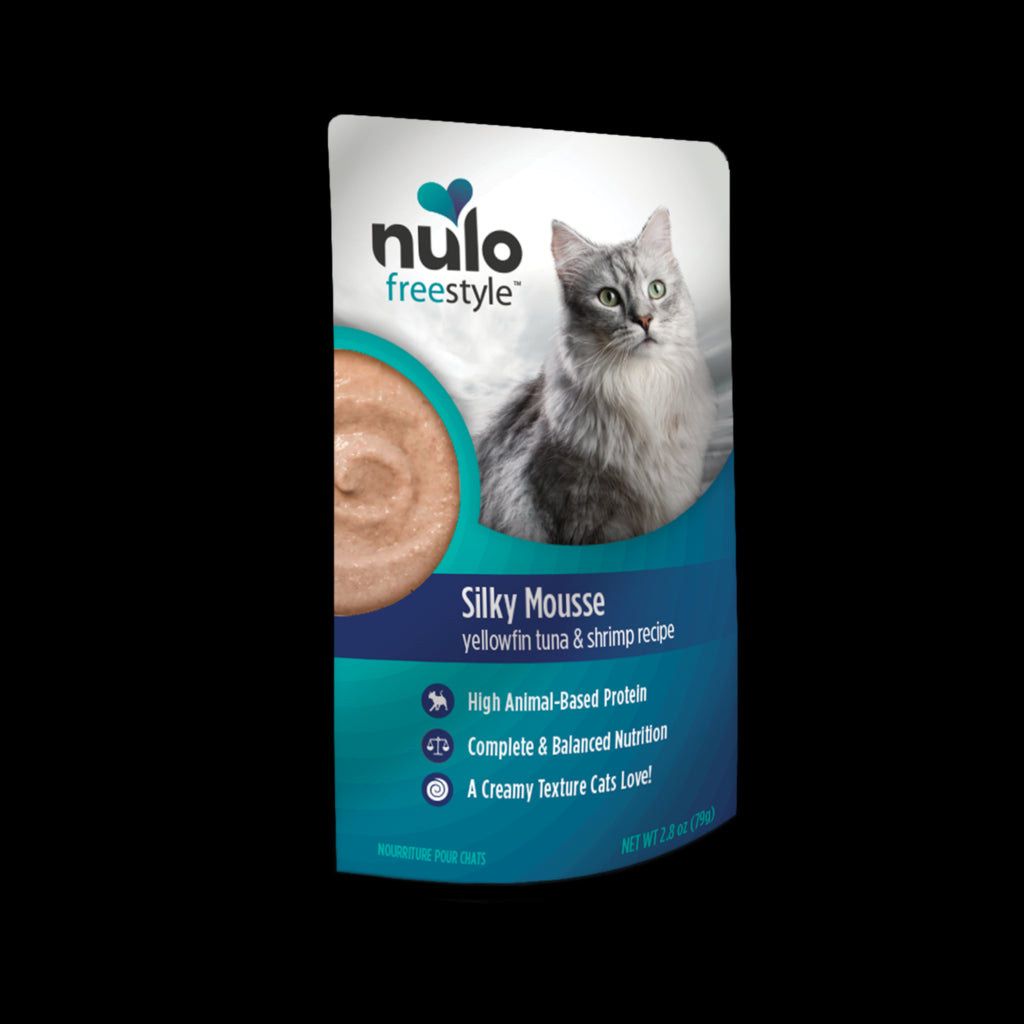 Nulo 2.8 oz Grain Free Mousse for Cats Tuna & Shrimp