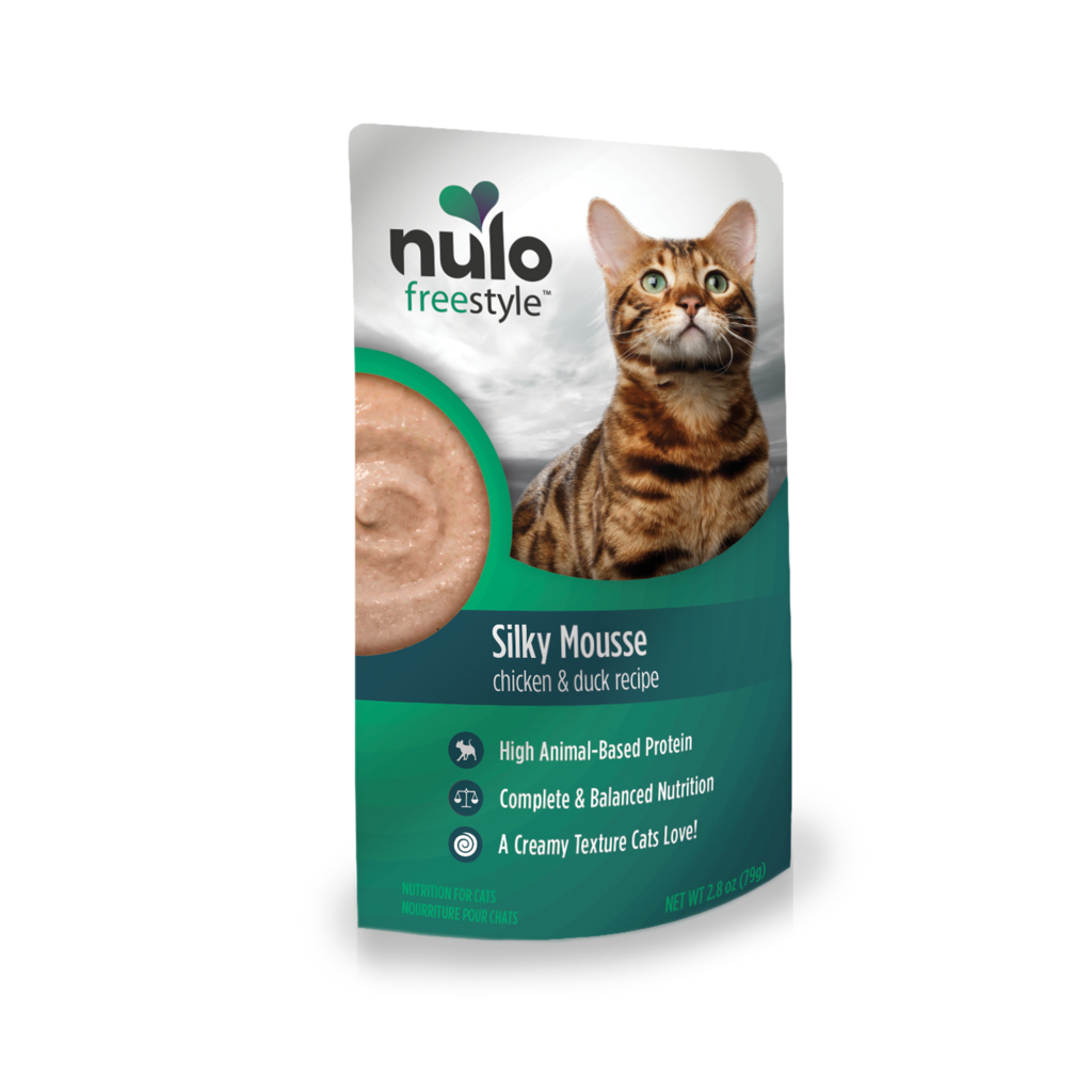 Nulo Freestyle 66102508 2.8 oz Grain Free Mousse for Cats Chicken & Duck