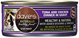 Dave's Pet Food Tuna and Chicken in Gravy Food (24 Cans Per Case), 5.5 oz.