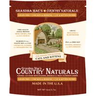 Grandma Mae's Country Naturals Grain-Free Chicken & Herring Recipe Dry Cat Food, 6 lb