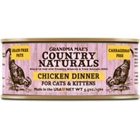 Pet Food Experts 5.5 oz Country Naturals Grain Free Cat & Kitten Chicken Pate Food