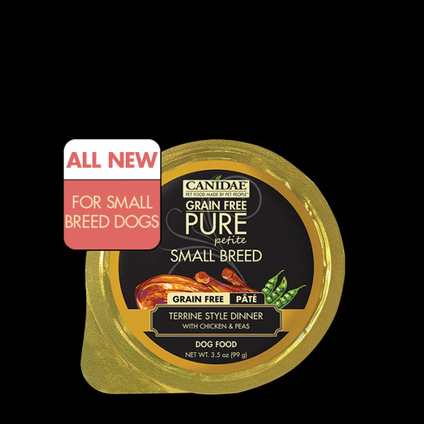 Canidae-pure-canidae Pure Petite Small Breed Pte Wet Food- Chicken/peas 3.5 Oz