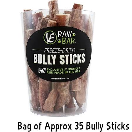 Vital Essentials Raw Bar Freezedried Bully Sticks