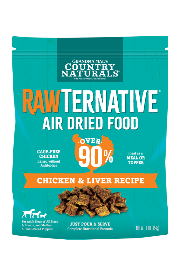 Grandma Mae's Rawternative Air Dried Dog Food 3lb