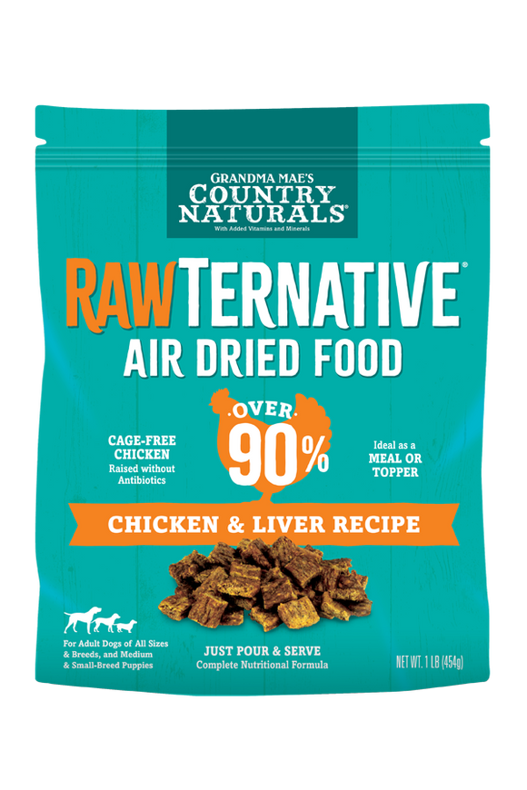 Grandma Mae's Rawternative  Air Dried Dog Food 3lb