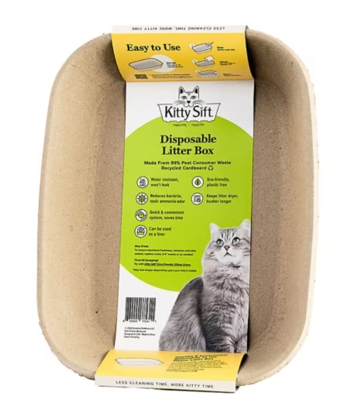 Kitty Sift Large Disposable Litter Box – Benson's Pet Center