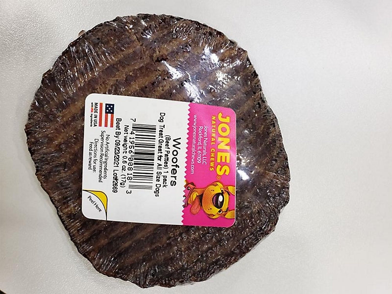 Jones Natural Chews Woofers 1ct