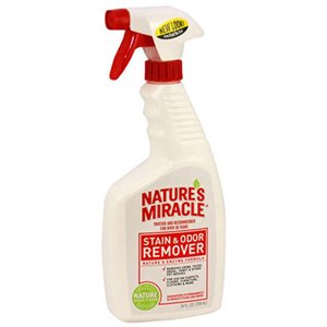 Nature s Miracle Dog Stain and Odor Remover Citrus Scent 24 Fluid Ounce