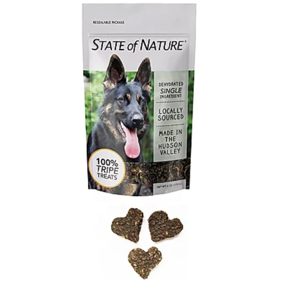Sirius State of Nature Dehydrated Pure Protein Dog and Cat Treats 6oz Tripe