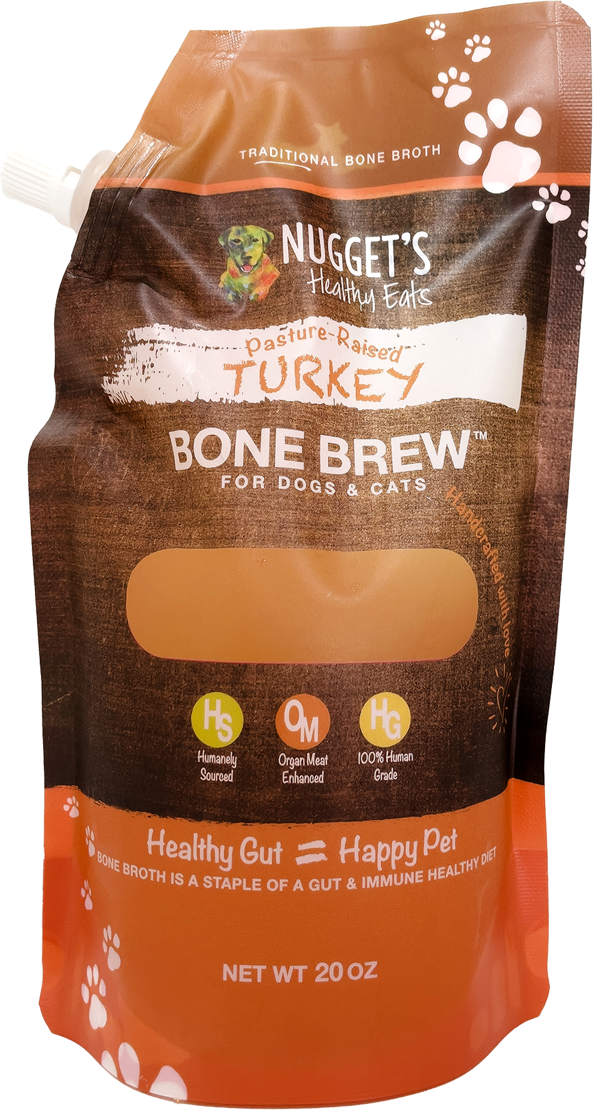 Nuggets Healthy Bone Brew 20oz Turkey