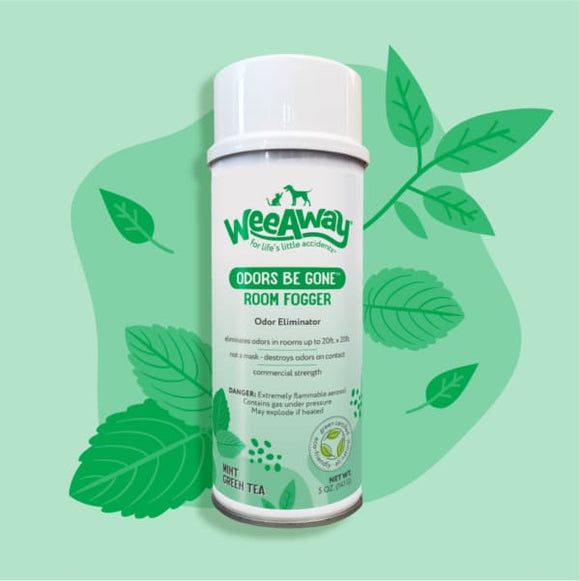 Wee Away Odors Be Gone Fogger Green Mint 5oz