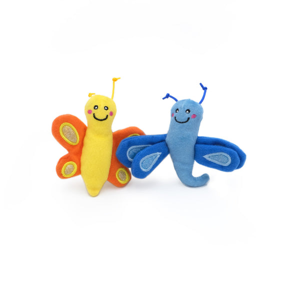 ZippyClaws® 2-Pack - Butterfly and Dragonfly