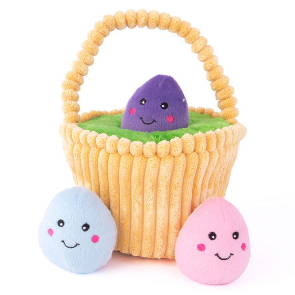 ZippyPaws Burrow Easter Egg Basket
