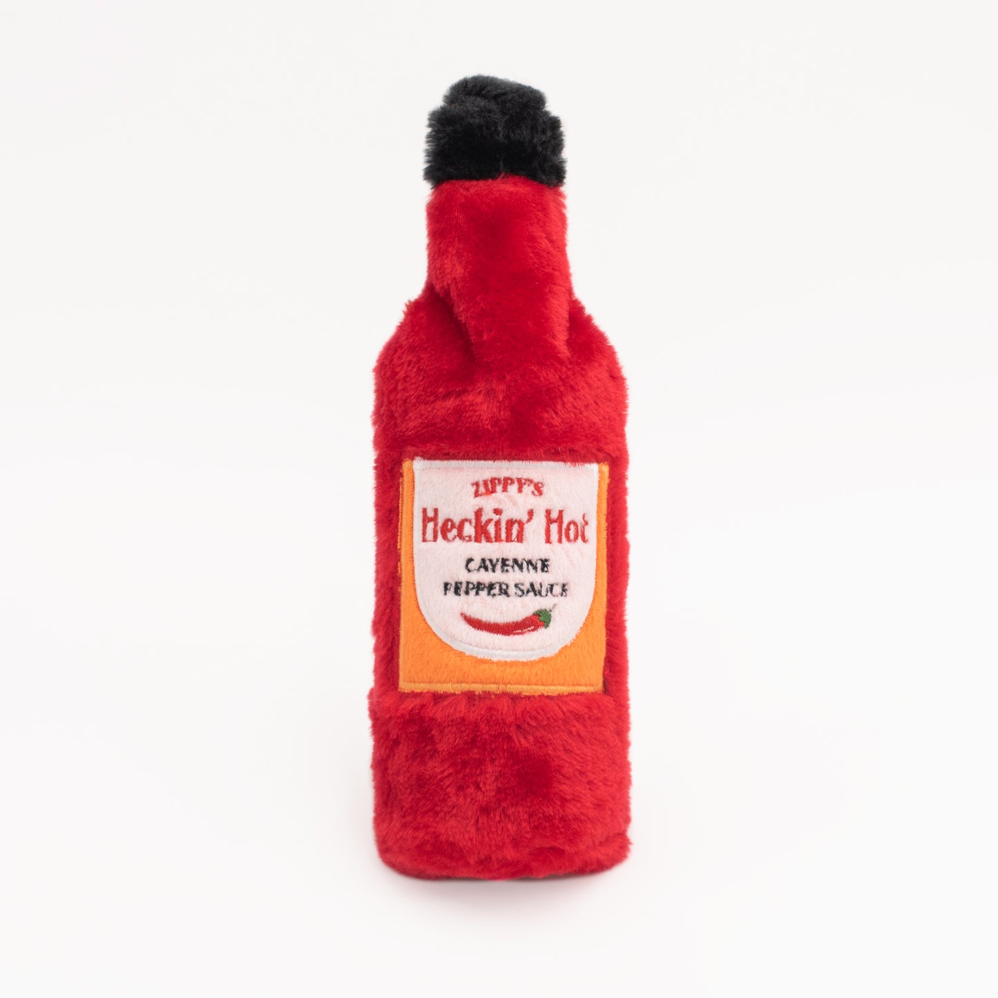 Zippy Paws Hot Sauce Crusherz Crunch & Squeak Dog Toy - Heckin’ Hot