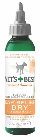 Vet's Best Dry Ear Relief for Dogs 4 oz