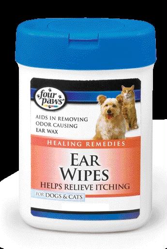 Four Paws Ear Wipes for Dogs & Cats