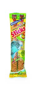 Vitakraft Crunch Sticks with Orange Parakeet Treat 2 Sticks 1.6 oz.