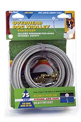 Four Paws Heavy Weight Trolley Exerciser Silver 75 Feet
