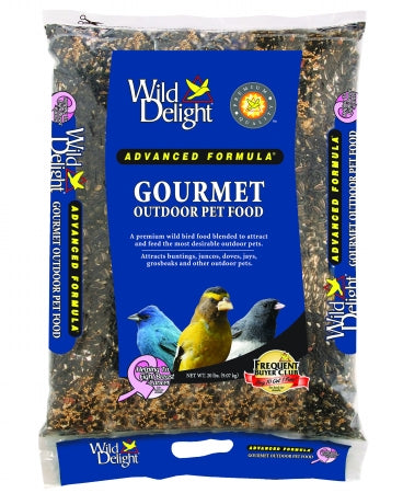 Wild Delight 368200 Birdseed Gourmet Outdoor Pet Food 20-Pound