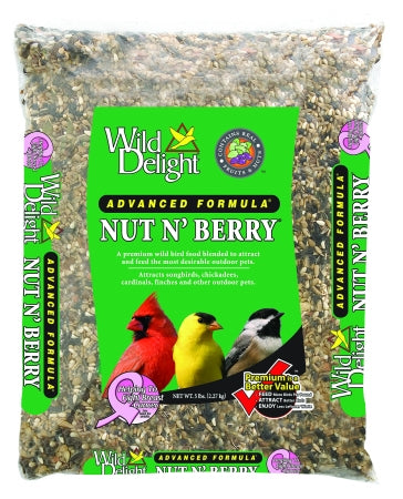 Wild Delight Nut N Berry Bird Seed/Food 5lb