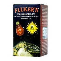 Fluker s Red Heat Bulb 60 Watt