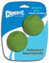 Chuckit! Erratic Rubber Dog Toy Ball Medium 2 Count