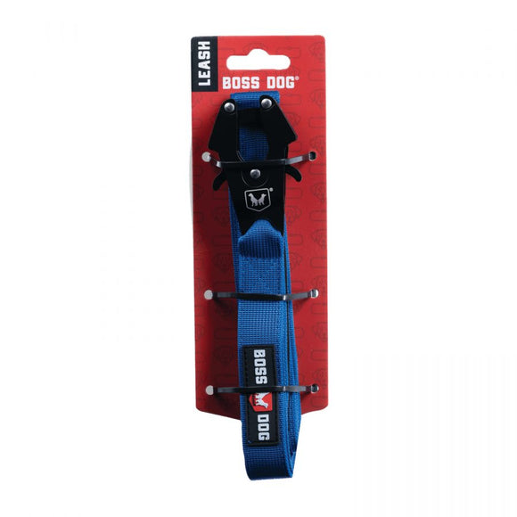 Boss Dog Tactical Dog Leash 6ft 1in Blue