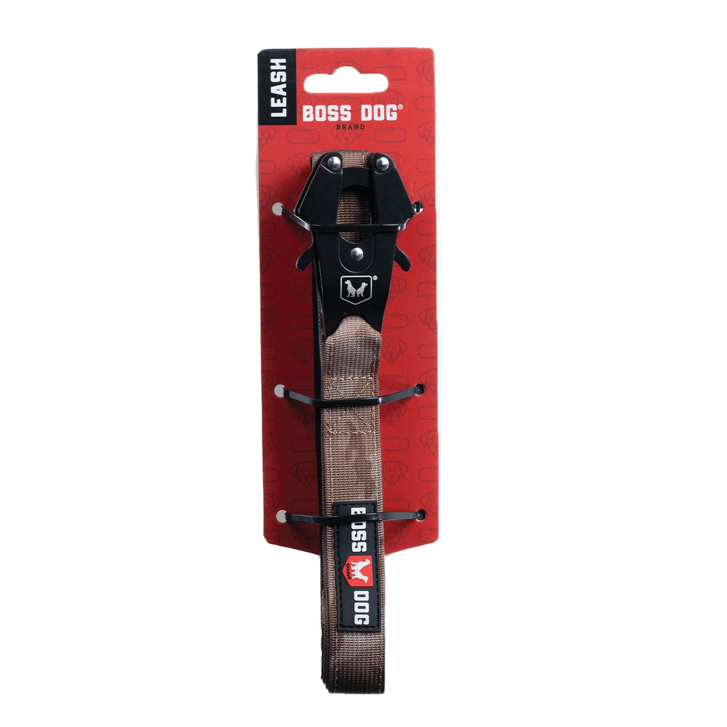 Boss Dog Tactical Dog Leash 4ft 1.25in Pink