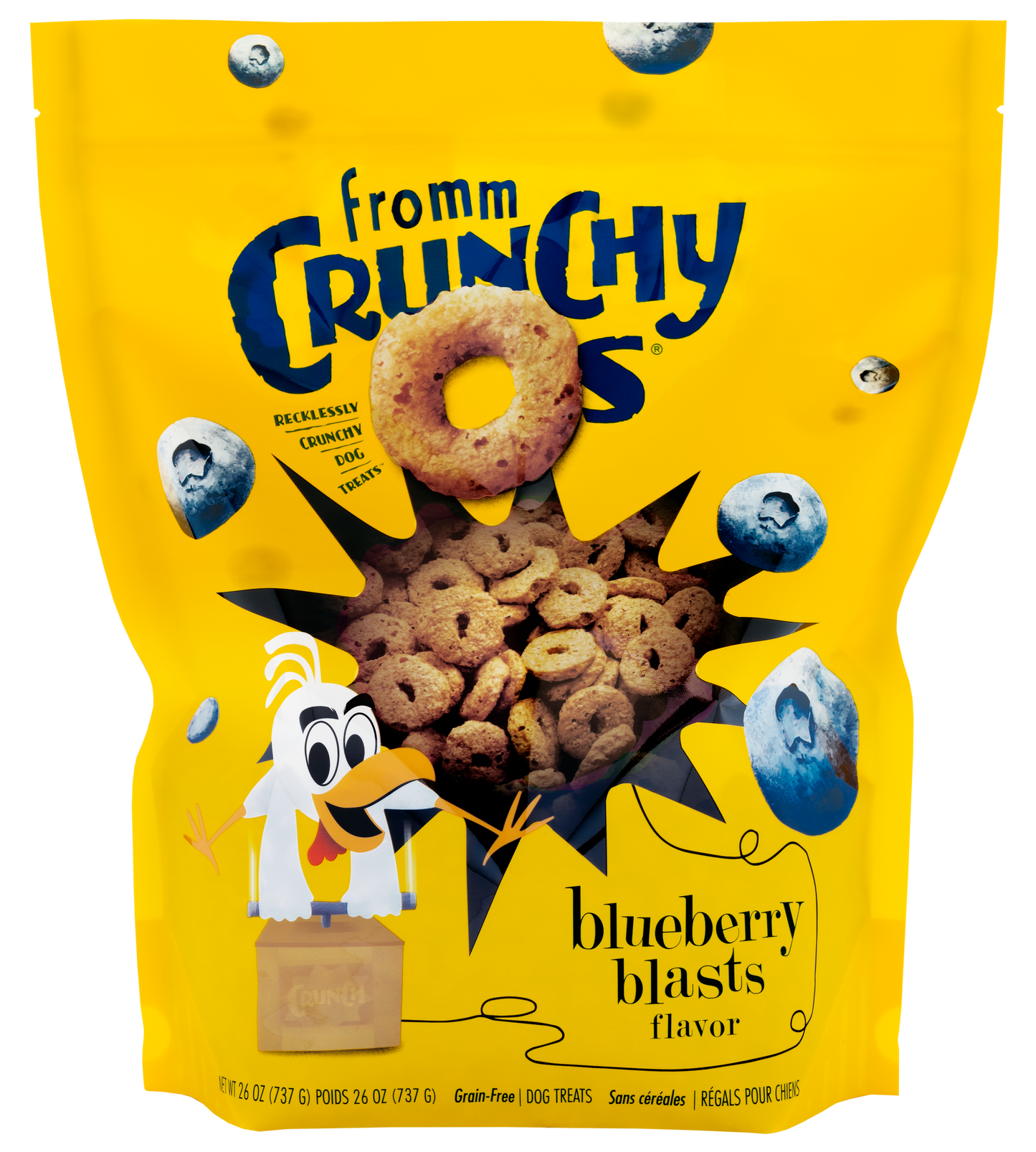 Fromm® Crunchy Os Blueberry Blasts Flavor Dog Treats 26 oz