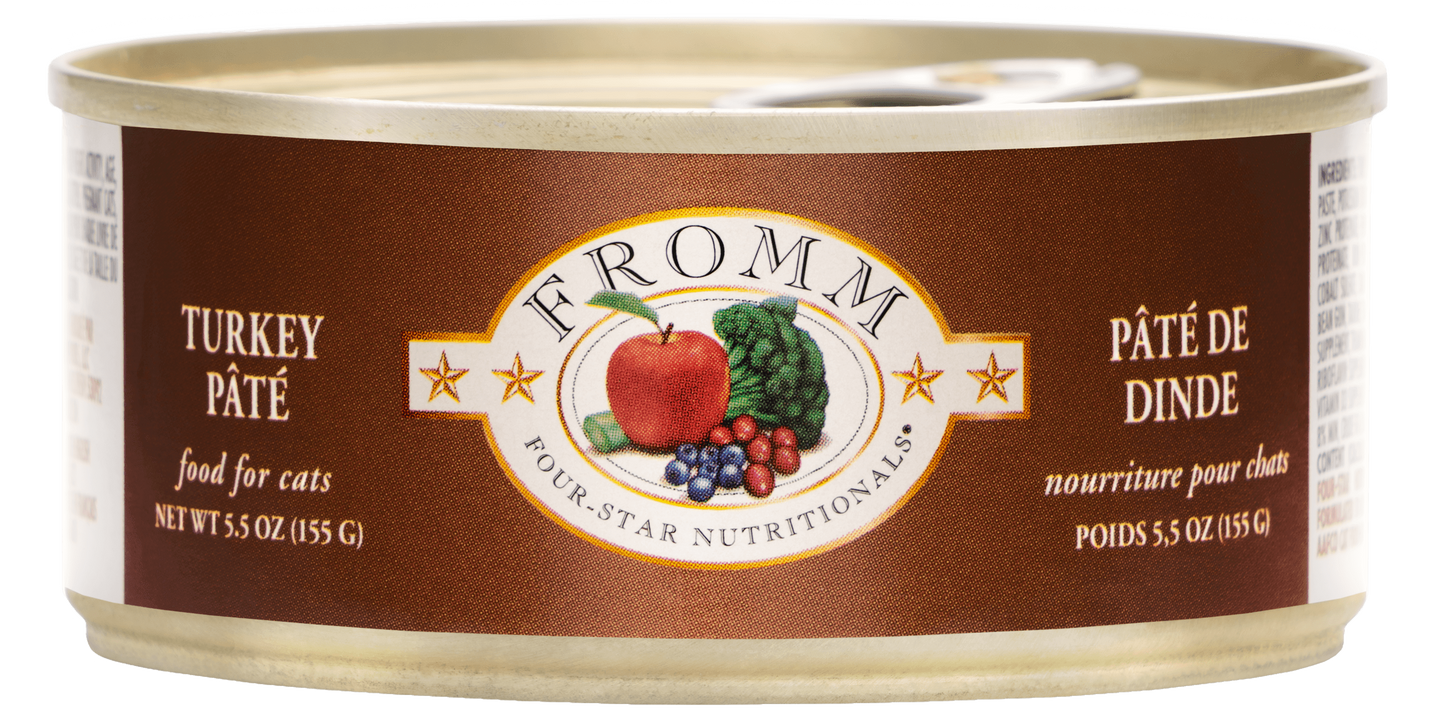 Fromm Four-Star Nutritionals® Turkey Pâté Food for Cats 5.5 oz
