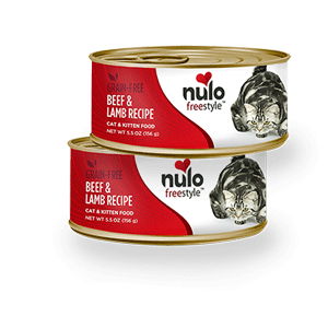 Nulo Freestyle Grain-Free Beef & Lamb Wet Cat Food  5.5 oz