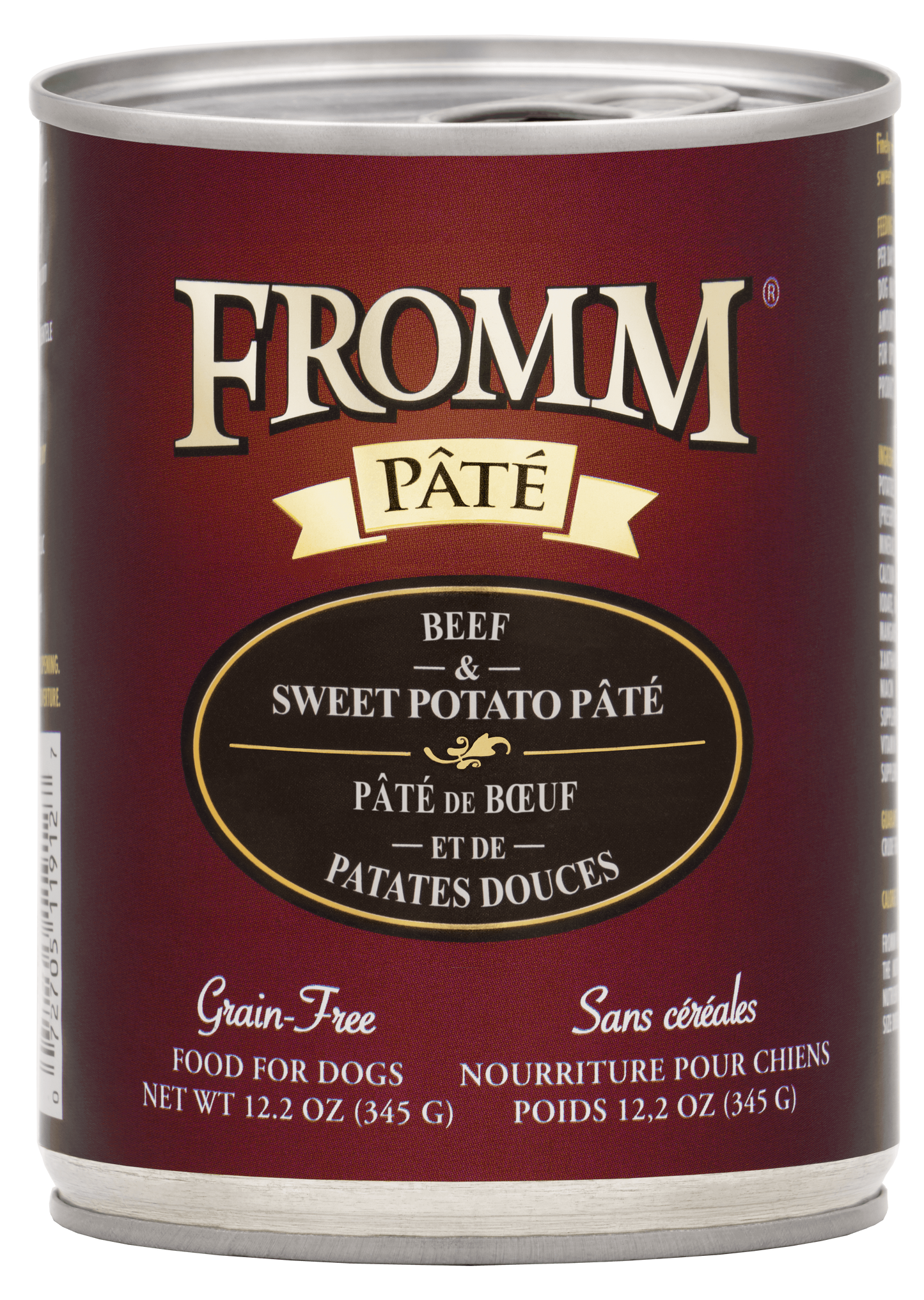 Fromm Beef & Sweet Potato Pâté Food for Dogs 12.2 oz