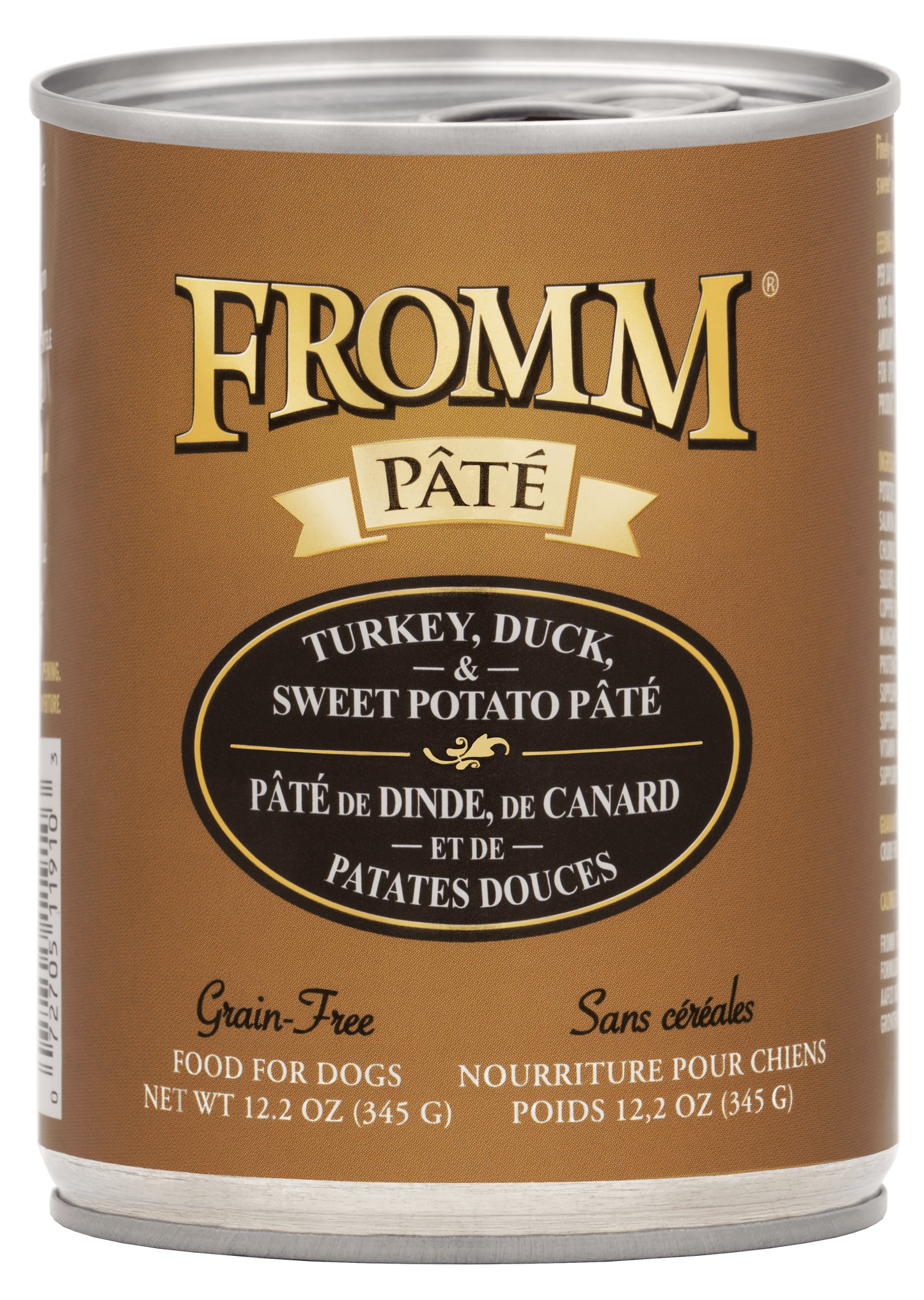 Fromm Turkey, Duck & Sweet Potato Pâté Food for Dogs 12.2 oz