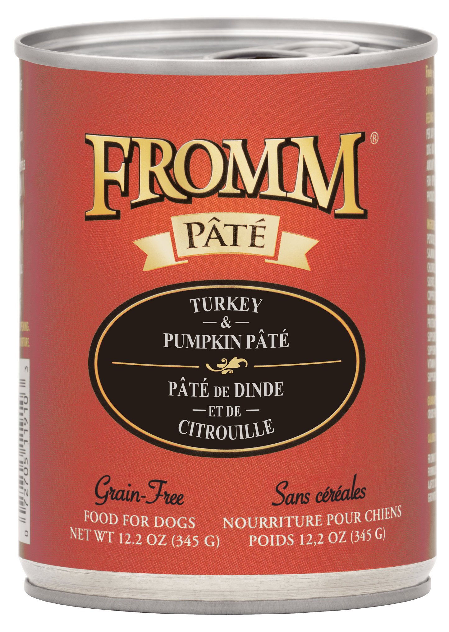 Fromm Turkey & Pumpkin Pâté Food for Dogs 12.2 oz