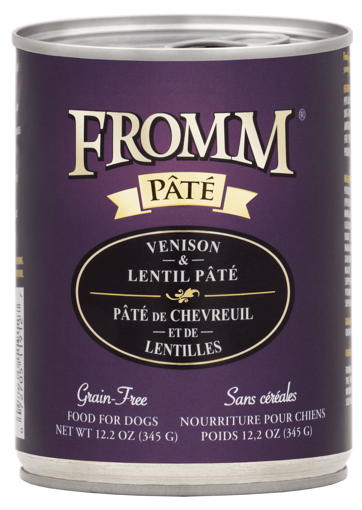 Fromm Venison & Lentil Pâté Food for Dogs 12.2 oz