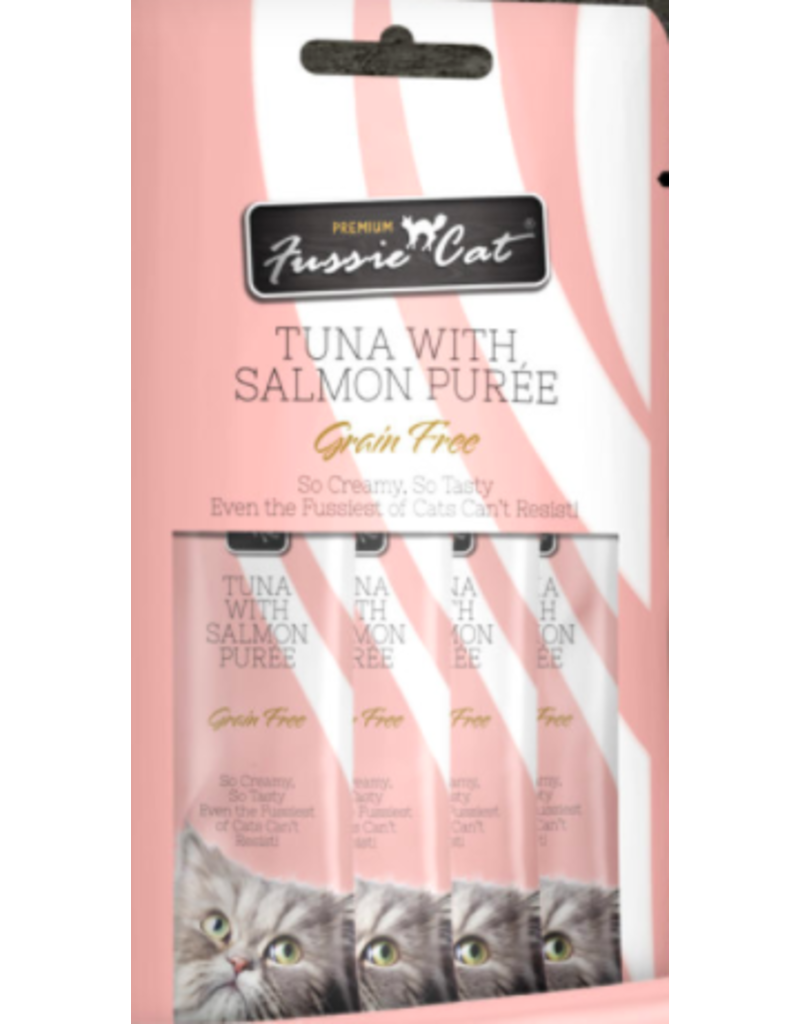 Fussie Cat Tuna with Salmon Puree