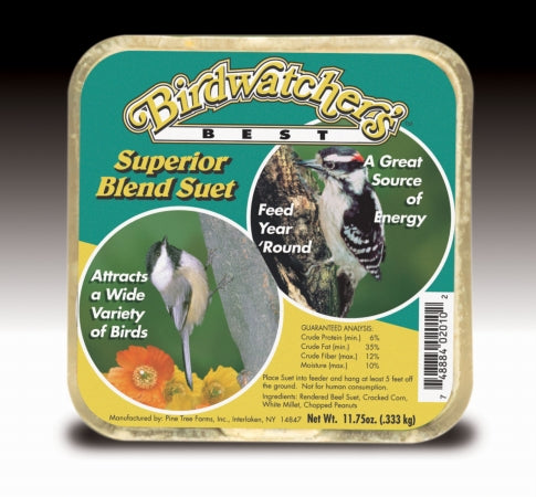 Pine Tree Farms Wild Bird Suet 11oz Superior Blend